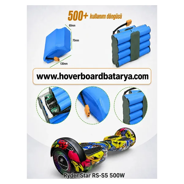 Ryder Star RS-S5 6.5 inç 500 W Hoverboard
