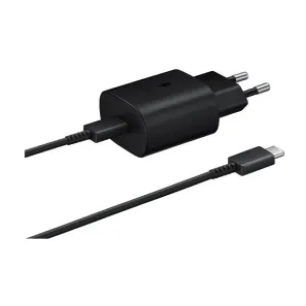 Samsung EP-TA800X 25 W Siyah Type-C Kablolu Hızlı Şarj Aleti