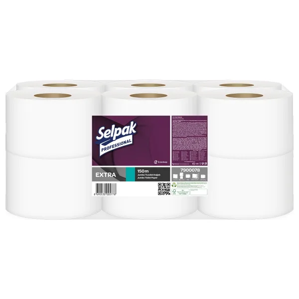 Selpak Professional Extra Jumbo 150 mt 12'li Tuvalet Kağıdı