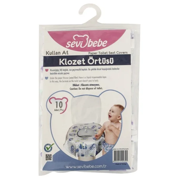 Sevi Bebe Kullan At Klozet Örtüsü