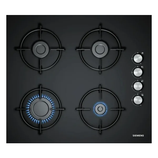 Siemens iQ100 EO6C6PB11O Doğalgazlı Ankastre Siyah Cam Ocak