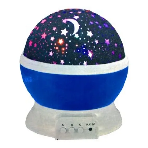 STAR MASTER PİLLİ DÖNERLİ GECE LAMBASI (5250)
