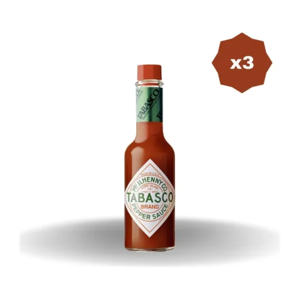 Tabasco Acı Biber Sosu 60 ml X 3 Adet