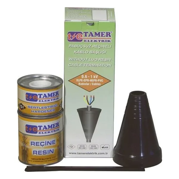 Tamer Pabuçsuz Reçineli Kablo Başlığı