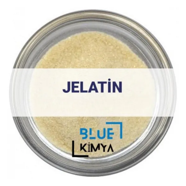 Toz Jelatin %100 Saf - Sığır 240Bloom 1 Kg