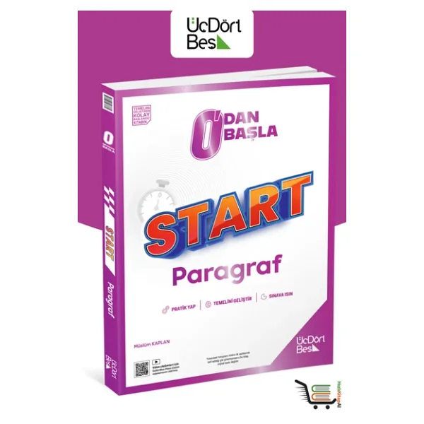 ÜçDörtBeş Yayınları Start Paragraf 0'Dan Başla Soru Bankası