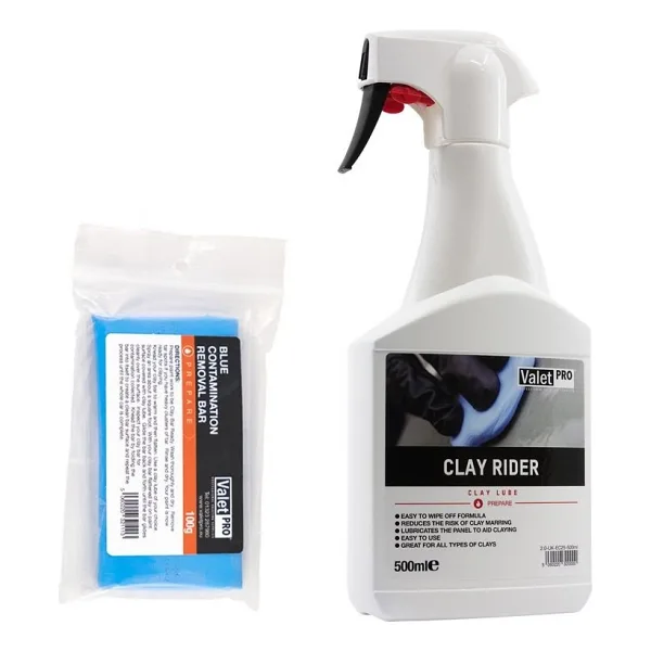 Valet Pro Clay Rider Kil Kaydırıcı Ve Mavi Kil Set