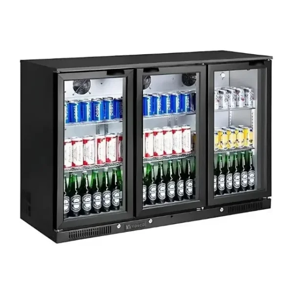 Vosco VBBC-350S Üç Kapılı Bar Tipi Şişe Soğutucu