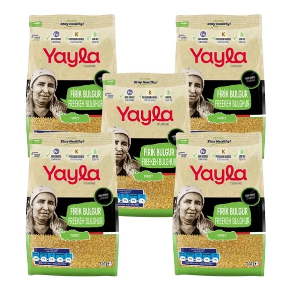 Yayla Gurme Firik Bulgur 500 gr x5