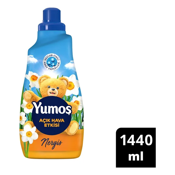 Yumoş Açık Hava Etkisi Nergis Konsantre Yumuşatıcı 60 Yıkama 1.44 lt