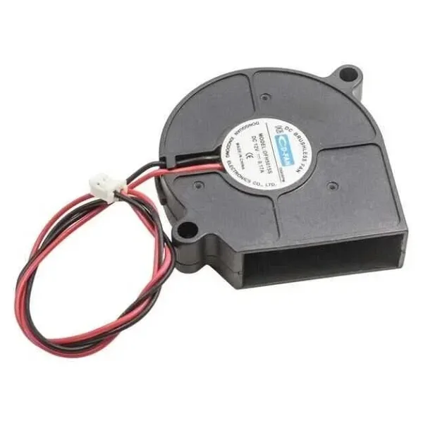 50X50X15mm 12V 0.17A 2P Salyangoz Fan