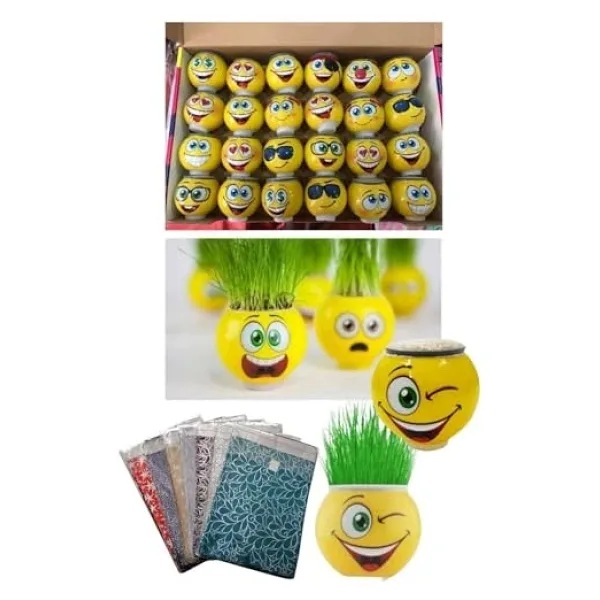 Adam Çim 10 Adet Doğum Günü Hediye Paketi Ile Birlikte Okul Öncesi Kreş Aktivite Etkinlikler Emoji