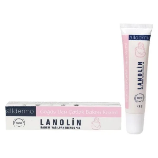 Alldermo Lanolin Göğüs Ucu Kremi 13 gr