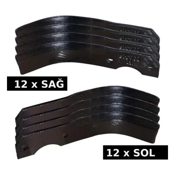 Antrac Benzinli Modeller Çapa Bıçakları 24 Adet