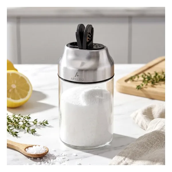 Aryıldız Norton 120 ml Cam Baharat Takımı