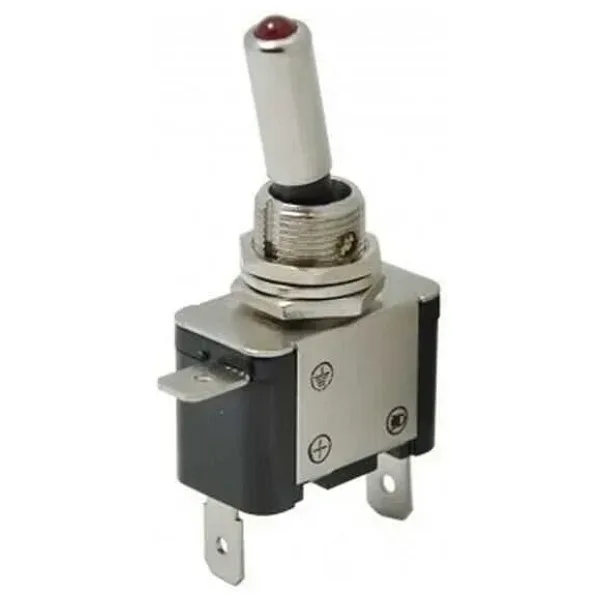 ASW-07D Işıklı Toggle Switch 12V