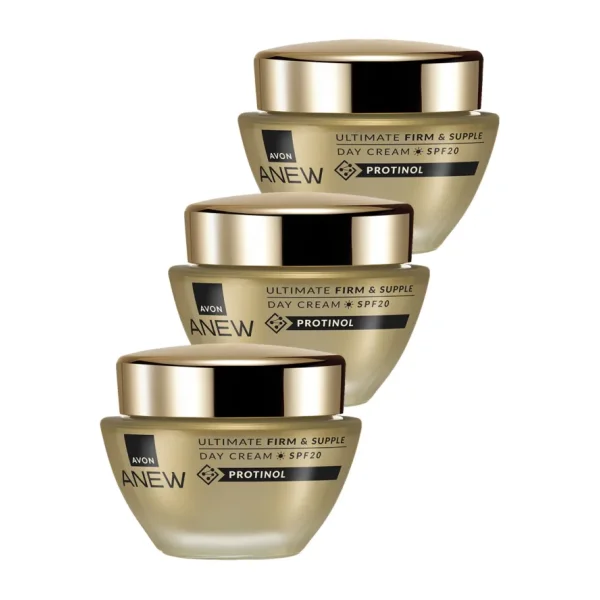 Avon Anew Ultimate Firm & Supple Gündüz Kremi SPF20 50 Ml. Üçlü Set