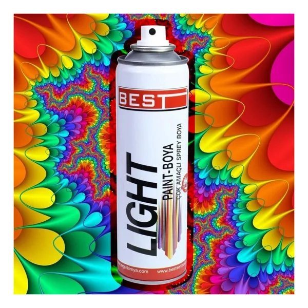Best Light Akrilik Takviyeli Sprey Boya 250 ml Kahverengi