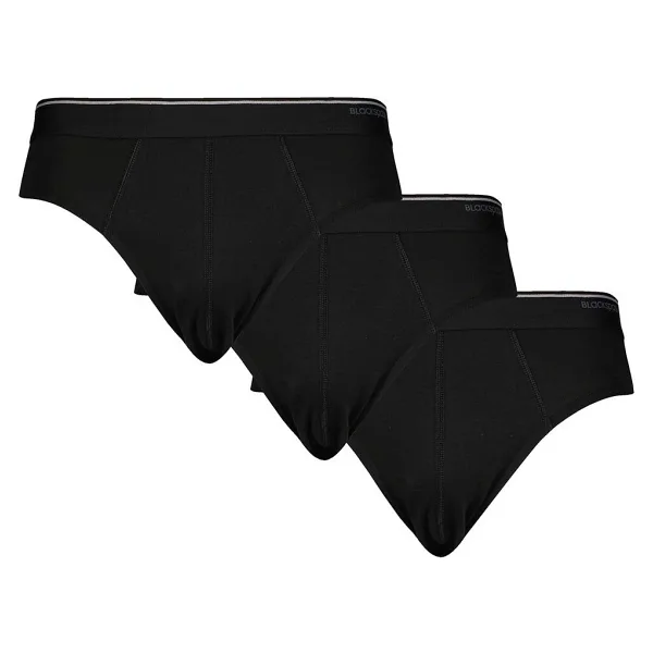 Blackspade Erkek Slip 3lü Paket Tender Cotton 9672 - Siyah
