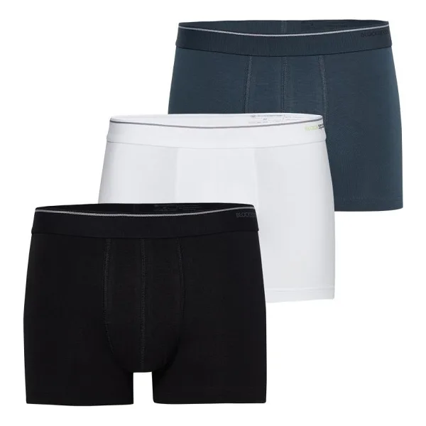 Blackspade Tender Cotton 9670 3'lü Siyah Erkek Boxer