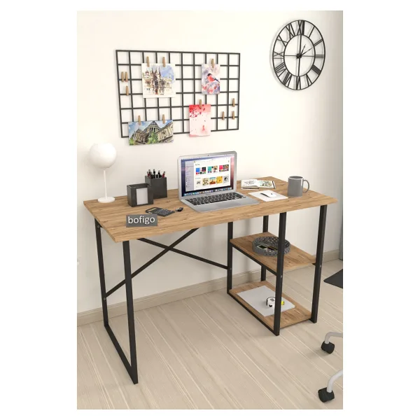 Bofigo Kafka 60x120 cm 2 Raflı Çalışma Masası