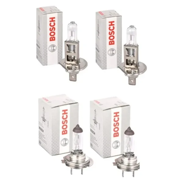 Bosch Peugeot 3008 Uzun Kısa Far Ampul Takımı H1-H7 2009-2020