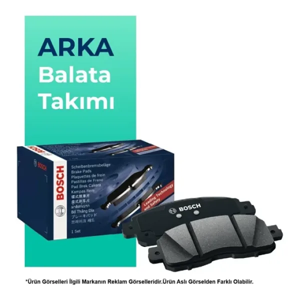 BOSCH Subaru XV Arka Fren Balata Takımı (2019-2024)