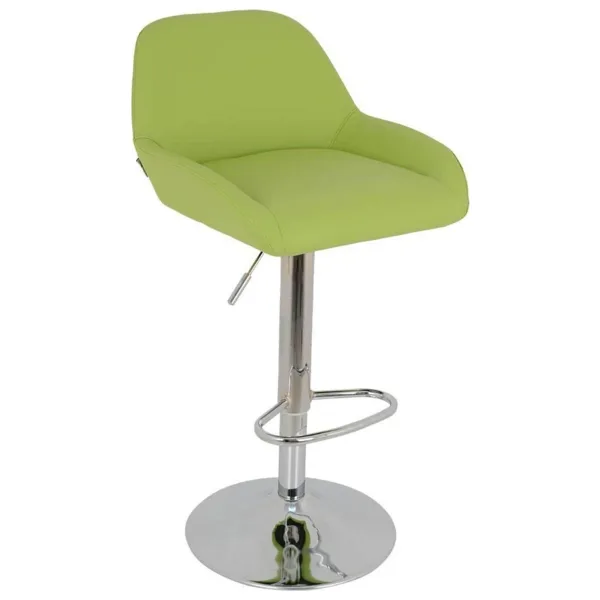 Bürocci Texas Bar Taburesi - Bordo Deri - 9506S0102