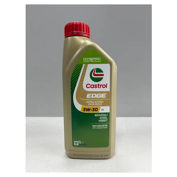 Castrol Edge 5W-30 LL 1 lt Motor Yağı - 2025
