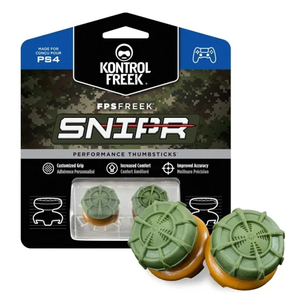 Cosmostech Kontrolfreek Fpsfreek Snıpr Ps5/Ps4 Uyumlu Analog Baslik Thumbsticks - Performans Yukseltici Ve Koruyucu