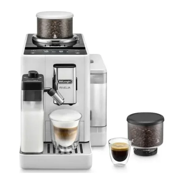 Delonghi Rivelia EXAM440.55.W Beyaz Tam Otomatik Espresso Makinesi