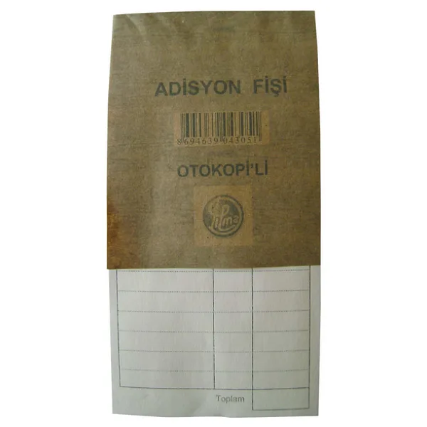 Dilman Adisyon Fişi OTOKOPİLİ