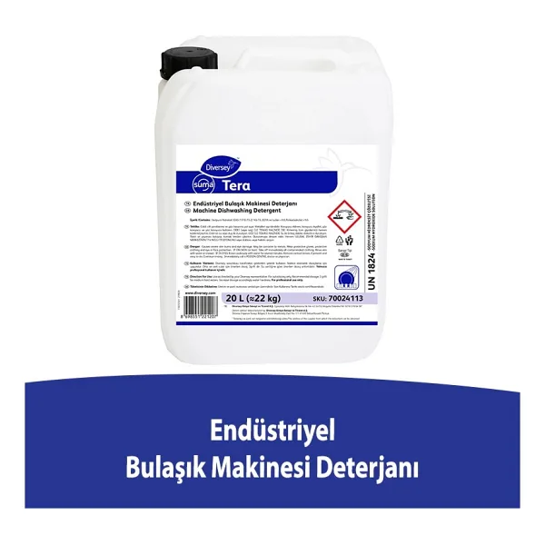 Diversey Suma Tera Bulaşık Makinesi Deterjanı 20 lt