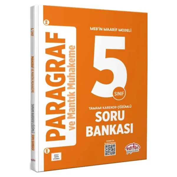 Editör Yayınları 5. Sınıf Paragraf ve Mantık Muhakeme Soru Bankası