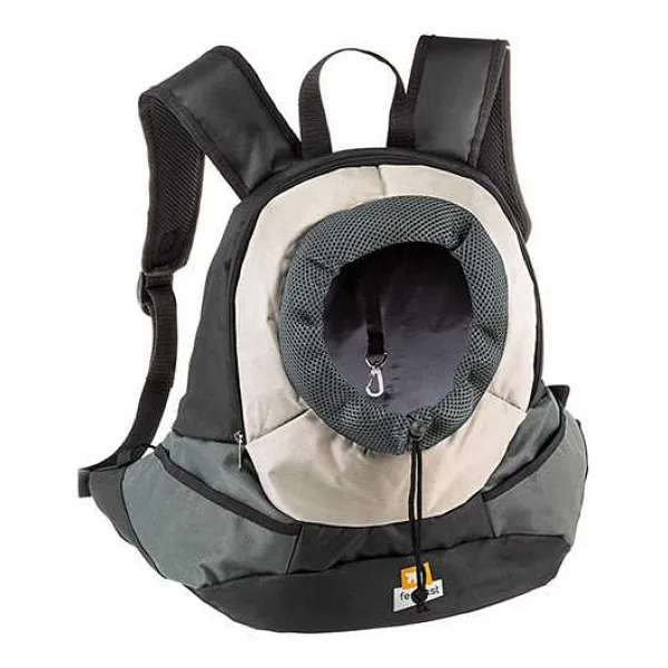 Ferplast Kangoo Küçük Irk Köpek Sırt Çantası Gri