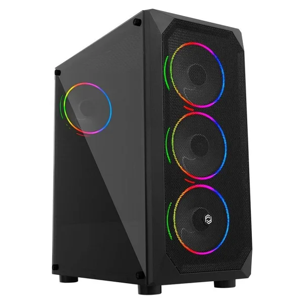 Gameforce X-Mesh 6 Fanlı RGB Micro ATX Bilgisayar Kasası