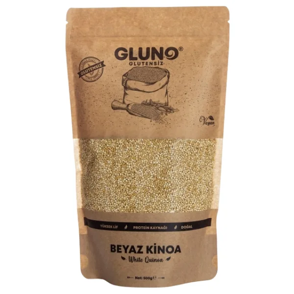 Gluno Glutensiz Beyaz Kinoa 500 gr