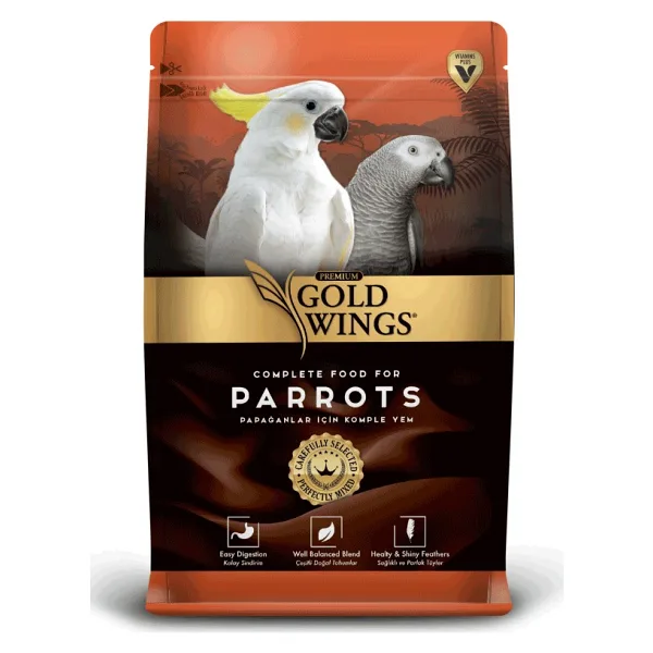 Gold Wings Premium 750 gr Papağan Yemi