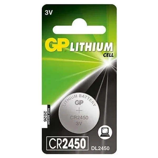 GP CR2450 3V Lityum Pil Tekli Paket