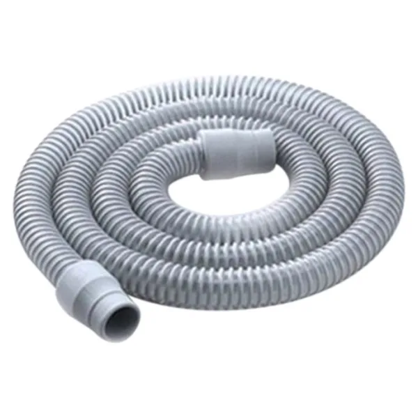Guangdong Spirit 180CM Genişletilmiş Cpap Boru Silikon Hortum Oksijen Borusu Hava Tüpü Cpap Vantilatör Sterilizatör ve Bipap Makinesi Solunum Makinesi Aksesuarları - Siyah