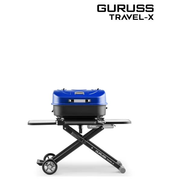 Guruss Travel-X Taşınabilir Kömürlü Gece Mavisi Mangal