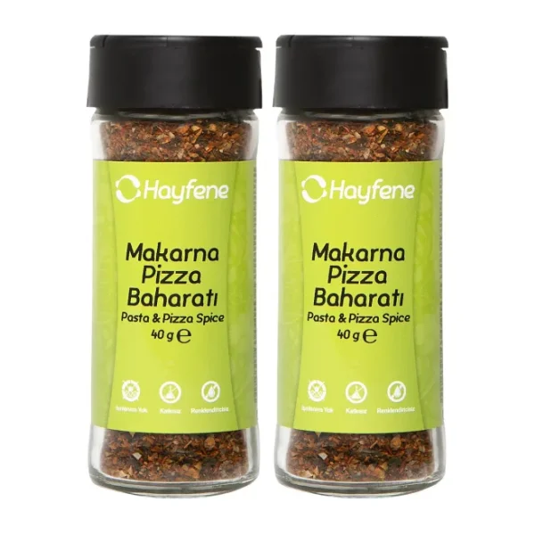 Hayfene 2'li Makarna & Pizza Baharat Seti - 80 gr