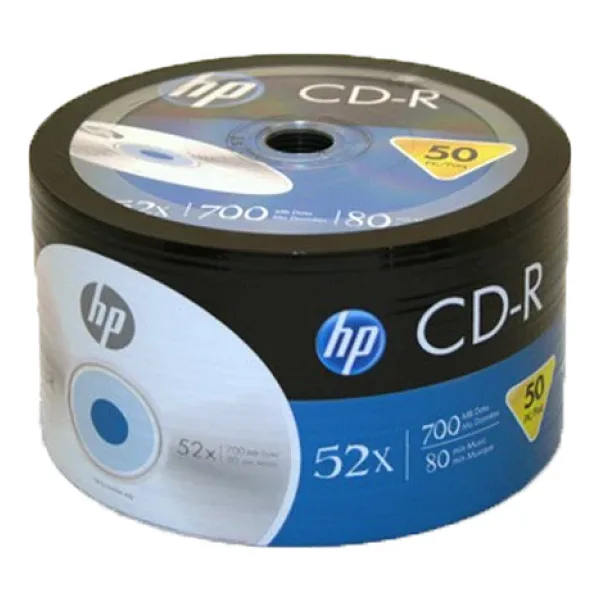 Hp Cd R 80 Dk / 700 Mb 52X Spindle 50 Li