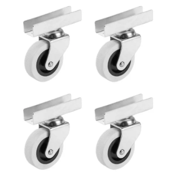 Hts 323- Gri Uzun U 50x20 Tablalı Raf Ve Sergileme Tekeri 4 Ad.
