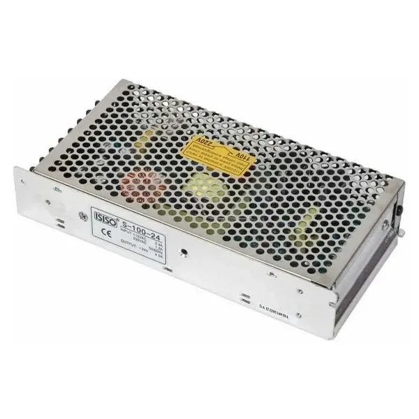 INES-100-12 - 100W 12VDC 8.5A Ray Montajlı Kapalı Tip Güç Kaynağı