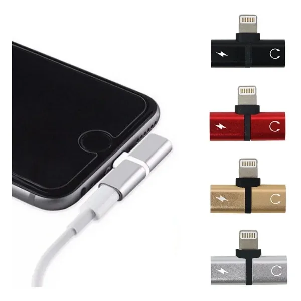 iPhone Lightning Şarj ve Kulaklık Soketi Dönüştürücü - 26mm
