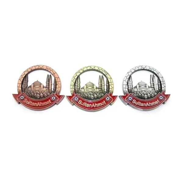 İstanbul Temalı Metal Magnet Alk3339