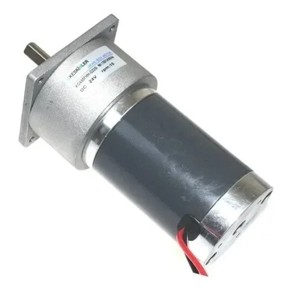 KGA-60 24V 15Rpm Redüktörlü Dc Motor