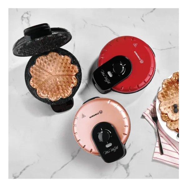 KORKMAZ Mia Granit Waffle Makinesi
