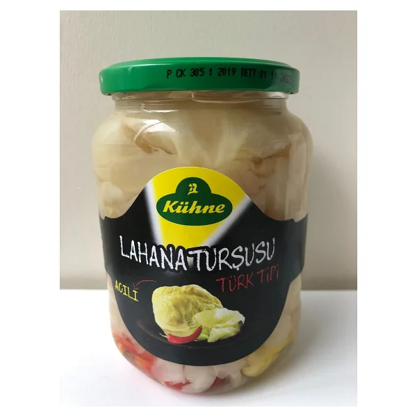 Kühne 650 gr Acılı Lahana Turşusu